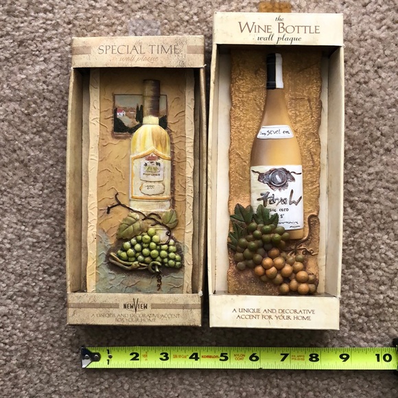 Resin Wine Art/Plaques - Picture 1 of 2